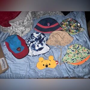 Marvel Kids Hat Set - Red, Blue, Multicolor